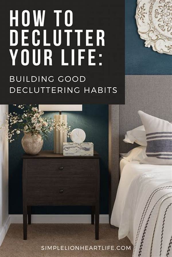Decluttering Habits That Last Long-term