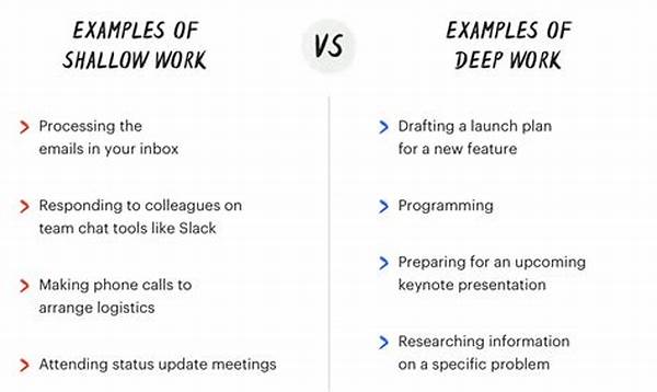 Deep Work Vs Shallow Work