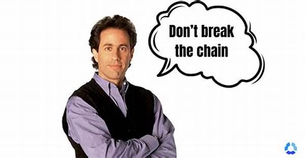 Productivity Mastery: How To Use The Seinfeld Chain Method To Build Unbreakable Habits!